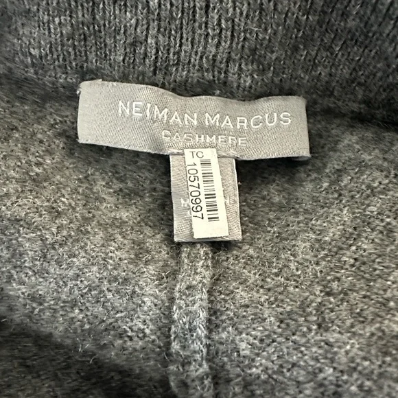 Neiman Marcus Grey Cashmere Sweatpants Joggers - Picture 4 of 5